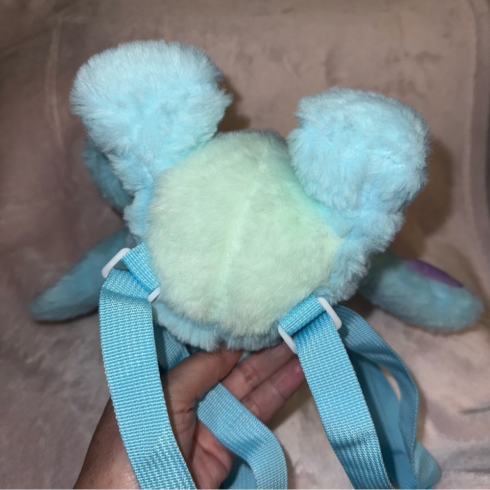 Stitch Plush Doll Backpack Lilo & Stitch Plush Toy Zipper Pouch Bag New - Picture 7 of 13